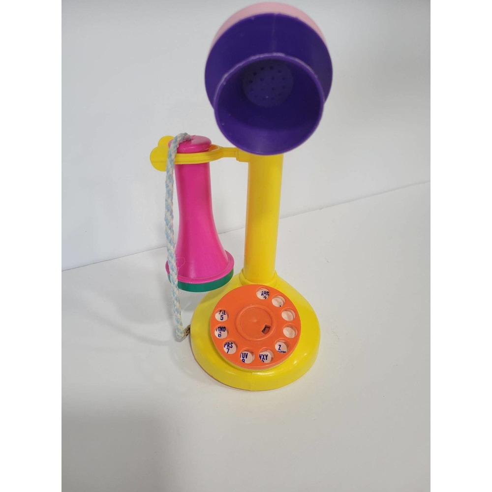 Vintage Rare Candlestick Toy Telephone